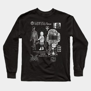 Meta Curse (white) Long Sleeve T-Shirt